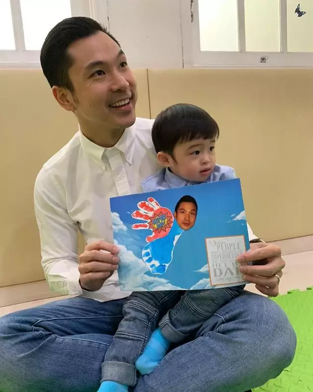 Harvey Moeis temani anak sekolah  Instagram 