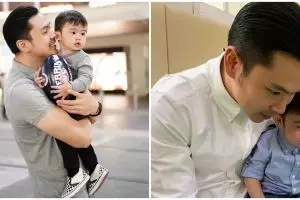 7 Momen Harvey Moeis temani sang putra sekolah, papa idaman