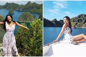 Naik AirAsia ke Raja Ampat, ini 5 spot idaman Aurelie Moeremans