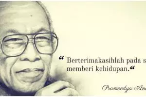 40 Kata-kata quote Pramoedya Ananta Toer, menginspirasi