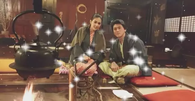 liburan syahrini di tokyo Instagram