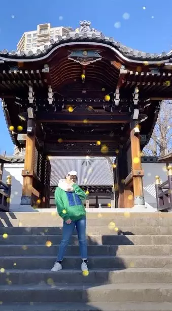 liburan syahrini di tokyo Instagram