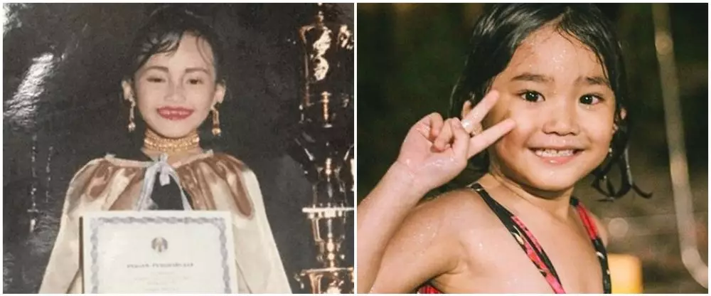 Masa kecil Ayu Ting Ting mirip Bilqis Instagram 