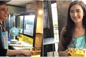 Viral penjual tahu cantik, ini 6 potretnya yang bikin kesengsem