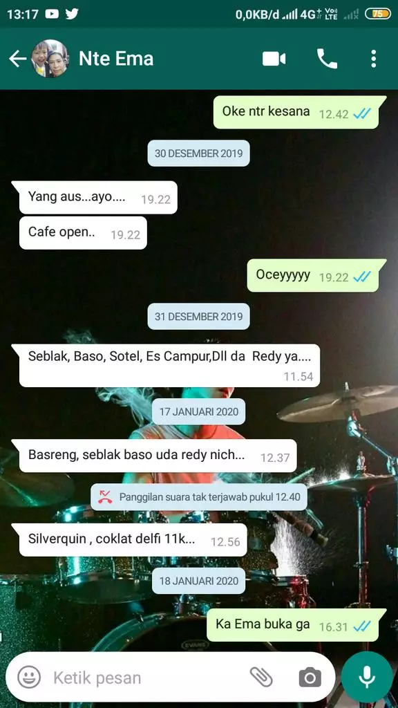 chat WA keakraban pembeli & pedagang berbagai sumber