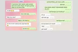 10 Chat WA keakraban pembeli & pedagang ini bikin senyum