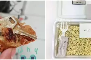 10 Momen tak terduga waktu mau makan ini lucu abis