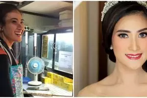 10 Pesona Amanda Nurani, pedagang tahu cantik yang viral