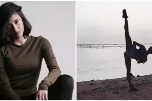 Jago taekwondo, intip 7 potret Aghniny Haque pamer tendangan maut