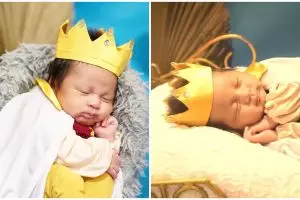 8 Potret newborn Kiano anak Baim Wong, jadi raja cilik