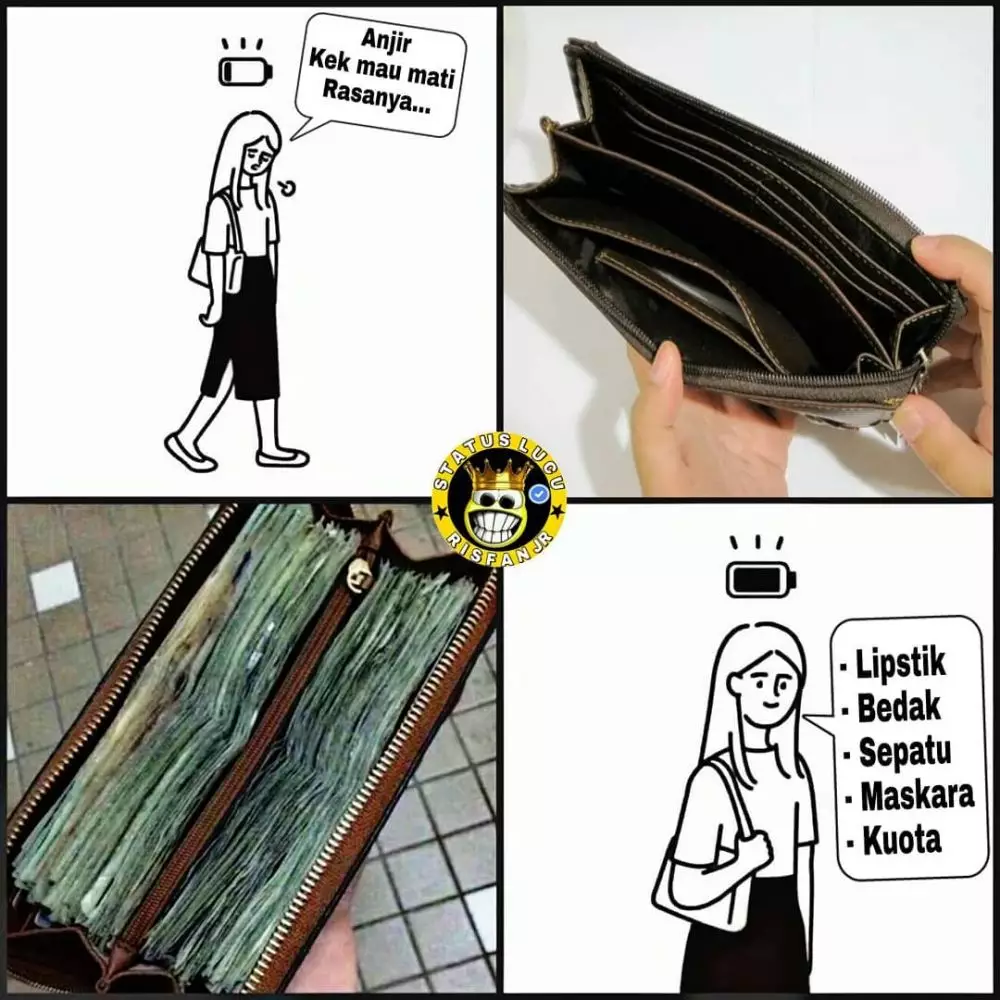 meme lucu soal duit mengundang senyum © 2020 instagram.com