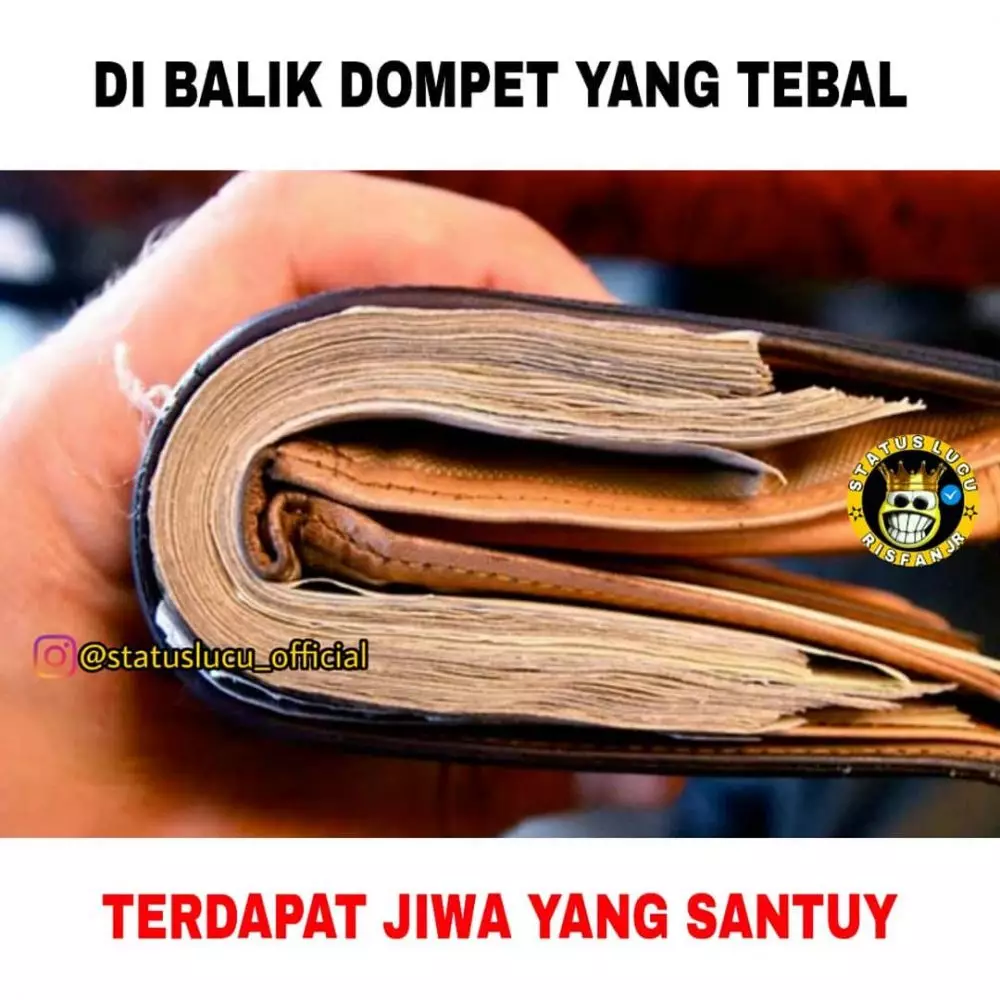 meme lucu soal duit mengundang senyum © 2020 instagram.com