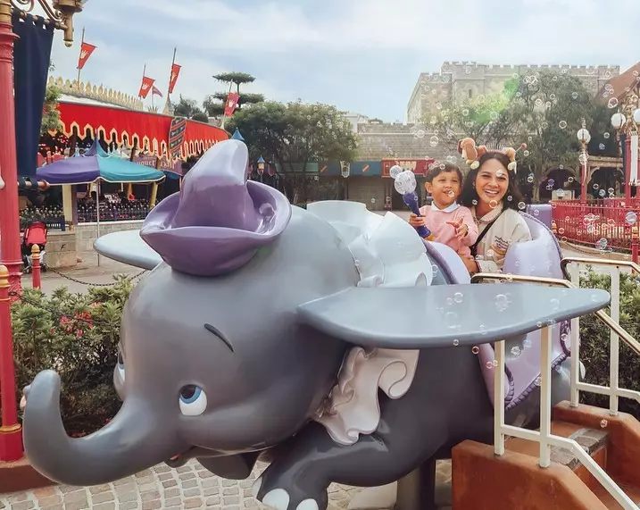 momen liburan Andien Aisyah di Hong Kong © 2020 instagram.com