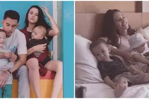 Lama tak muncul di TV, ini 8 potret Dahlia Poland momong anak