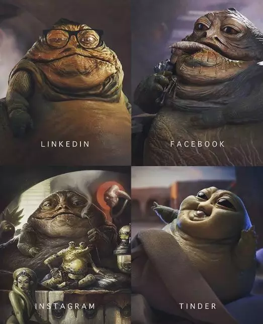 beda profil empat media sosial  Istimewa