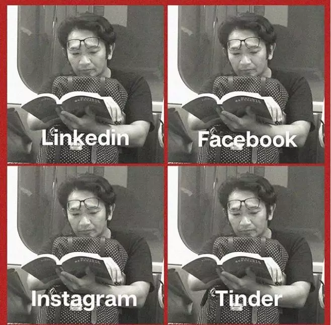 beda profil empat media sosial  Istimewa