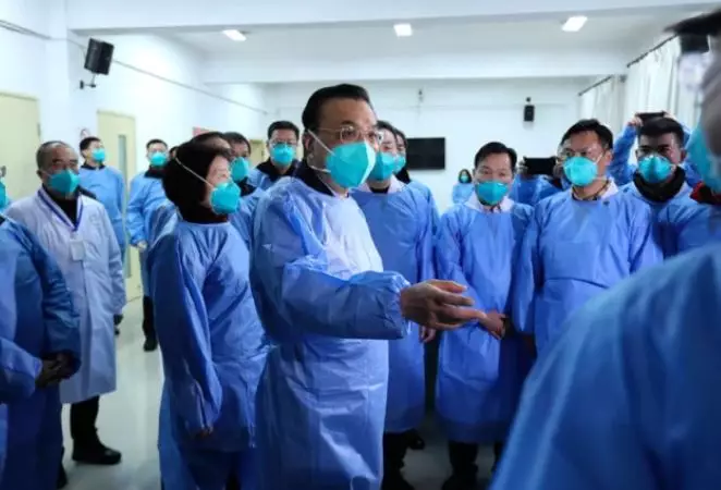 momen PM china ke wuhan  Istimewa