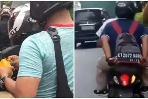 10 Kelakuan absurd orang di jalan raya, bikin tepuk jidat