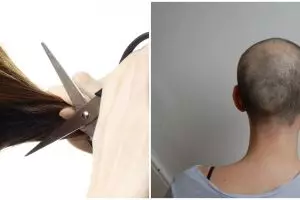 Alasan ibu ini rela gunduli rambutnya bikin haru