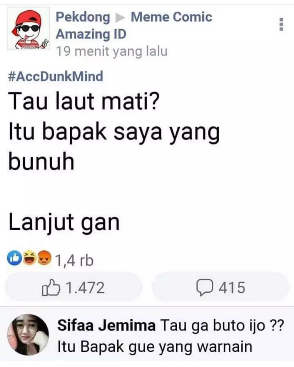 tanya jawab grup Facebook kocak © 2020 instagram.com tanya jawab grup Facebook kocak © 2020 instagram.com