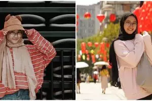 7 Potret Ayu Larasati, mahasiswi yang videonya viral di Wuhan