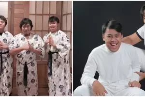 7 Potret Bagus & Ganteng, anak kembar Komeng yang jarang terekspos