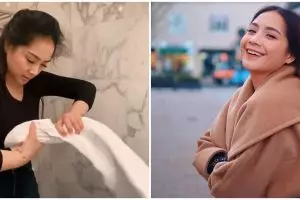 8 Momen Nagita Slavina cuci pakaian sendiri ini jadi sorotan