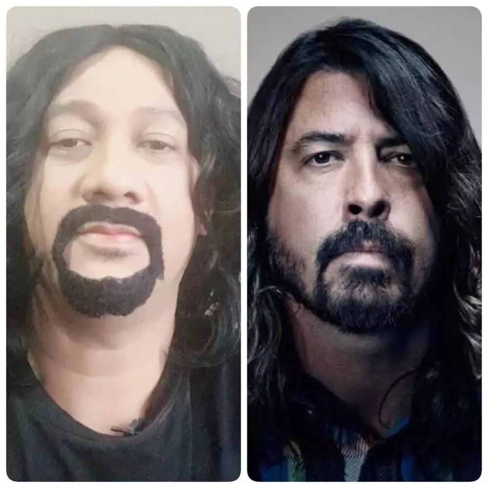 Potret seleb tirukan gaya artis lain ini curi perhatian Instagram 