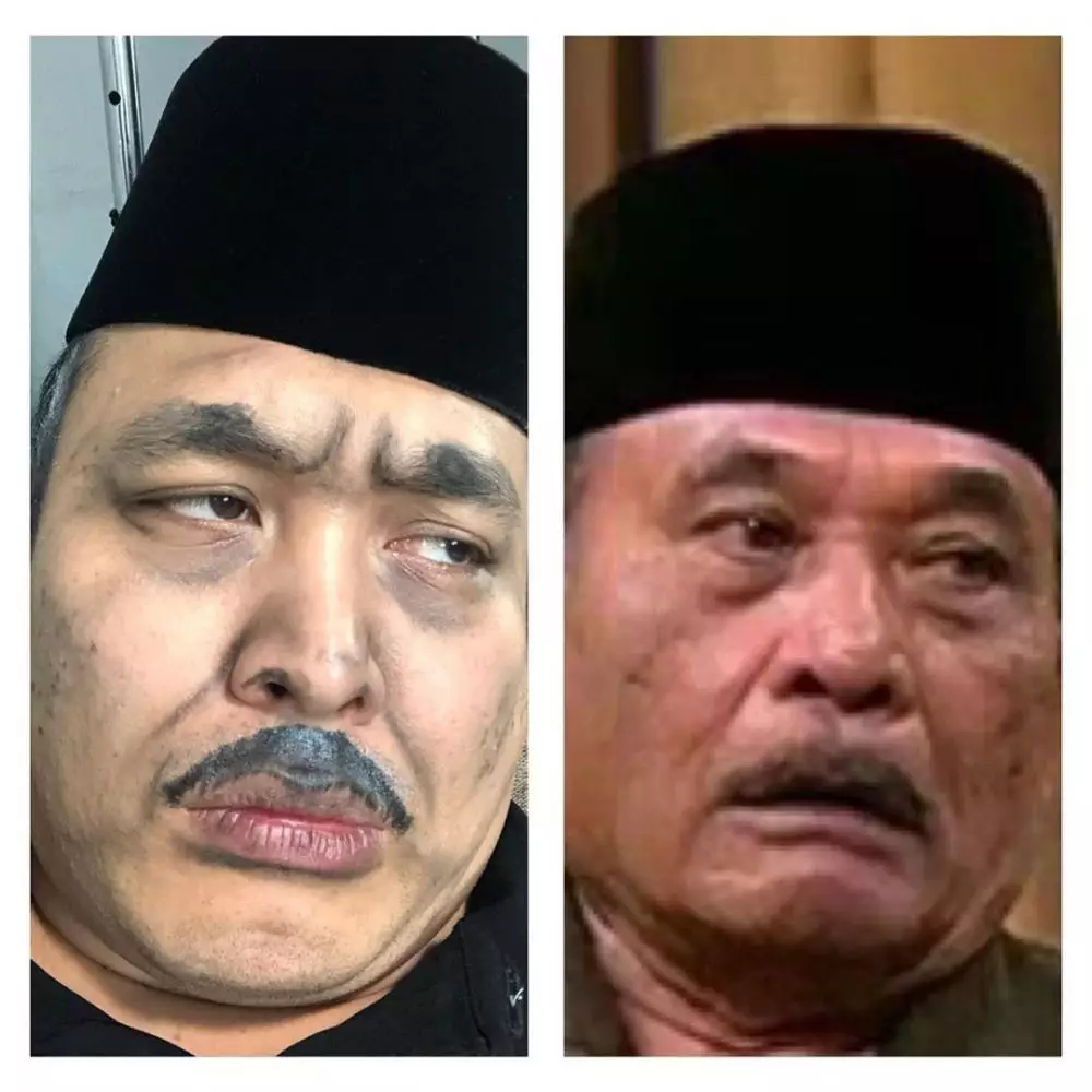 Potret seleb tirukan gaya artis lain ini curi perhatian Instagram 