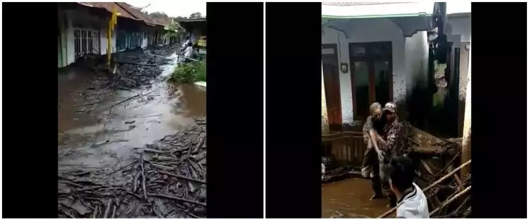 7 Penampakan banjir bandang di Bondowoso, terjang 200 rumah