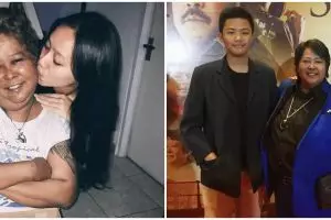 8 Momen kebersamaan Suti Karno bareng anak angkatnya, kompak