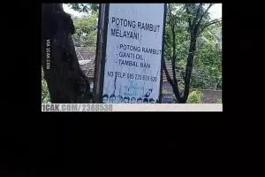 10 Papan nama salon ini lucunya bikin pelanggan mikir