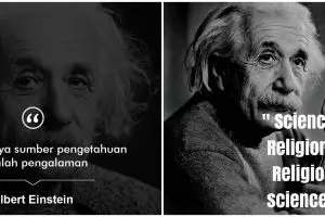 38 Kata-kata quote Albert Einstein tentang kehidupan, penuh makna
