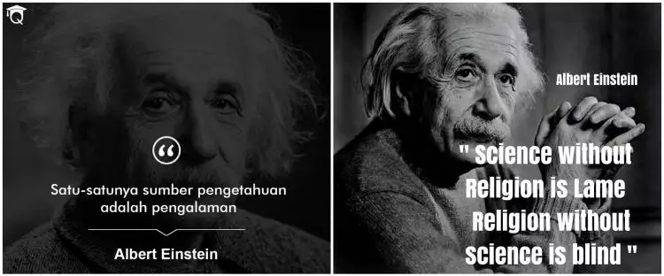 38 Kata-kata quote Albert Einstein tentang kehidupan, penuh makna
