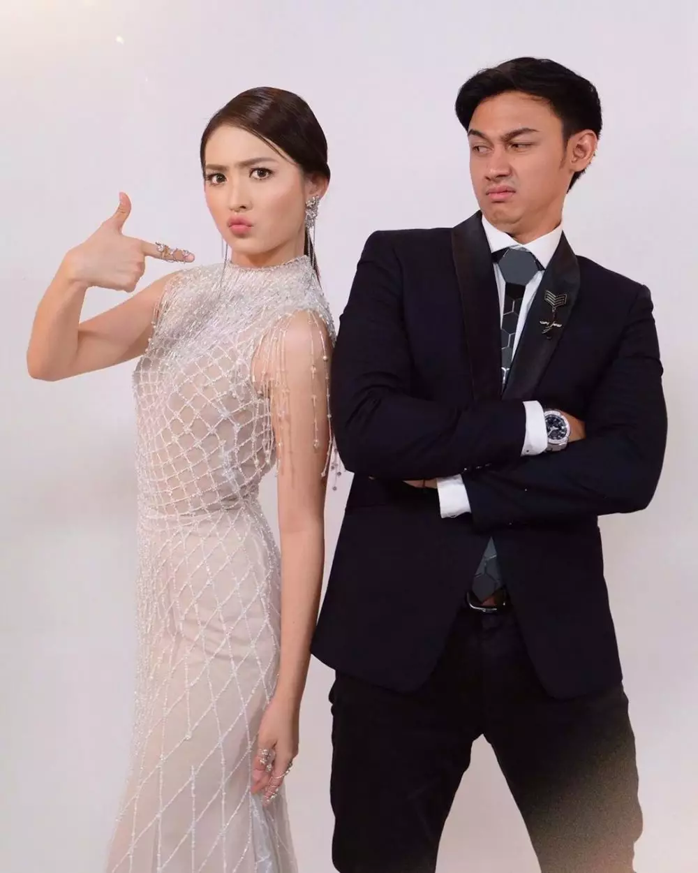 Momen pemain Cinta Karena Cinta di luar syuting Instagram 