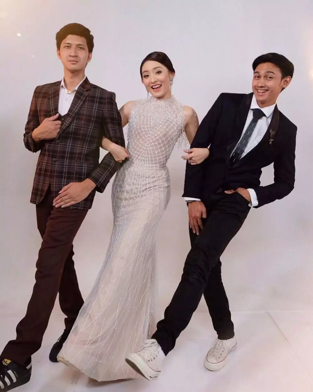 Momen pemain Cinta Karena Cinta di luar syuting Instagram 