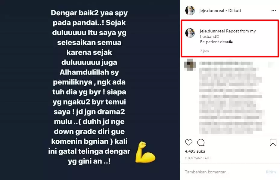 respons Sarita soal rumah gono-gini © 2020 instagram.com