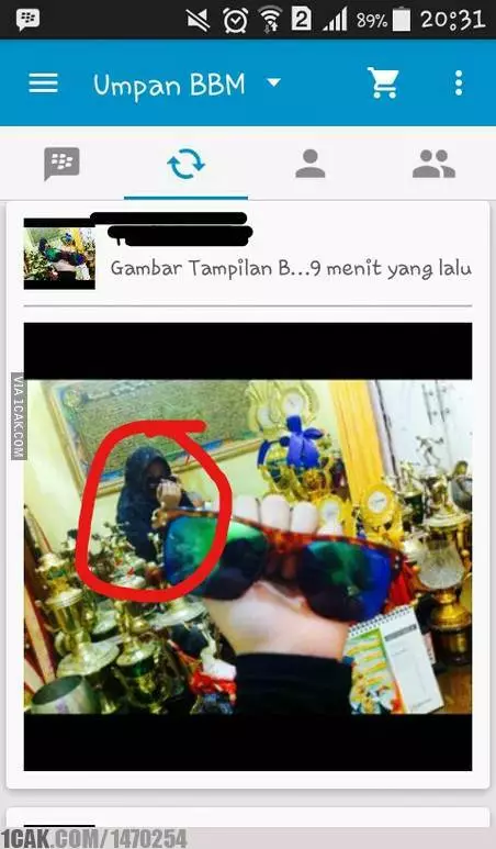 kelakuan pamer terselubung berbagai sumber