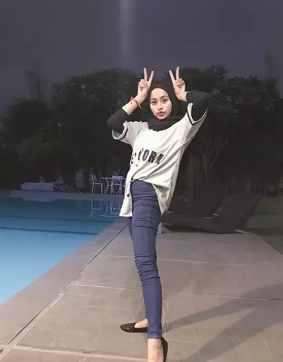 seleb tiktok cantik istimewa