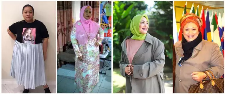 Rahasia diet 8 seleb cantik Indonesia sukses turun 20 kg lebih