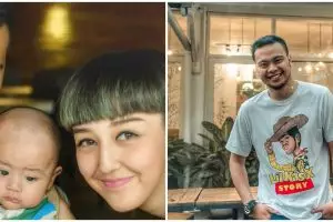 Jadi ayah baru, ini 6 momen Reza SM*SH momong anak