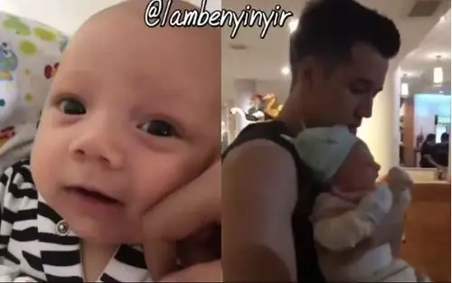 seleb ganteng gendong anak ini tuai pro-kontra Instagram