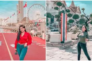 7 Gaya liburan Pamela Safitri di Thailand ini curi perhatian