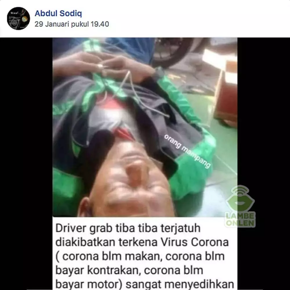 kelakuan usil driver ojek online lucu banget © berbagai sumber kelakuan usil driver ojek online lucu banget © berbagai sumber