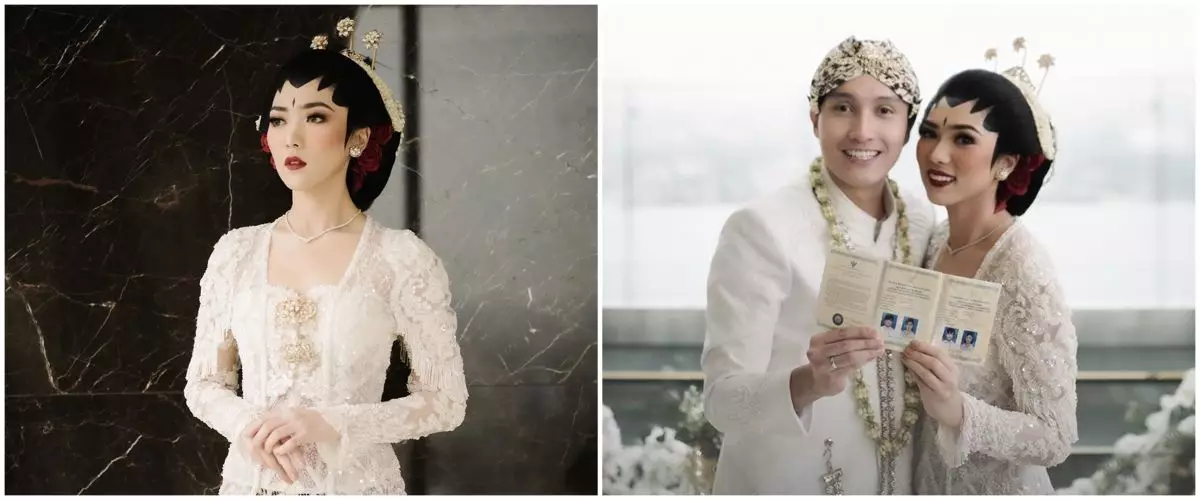 10 Momen akad nikah Isyana Sarasvati & Rayhan, penuh kebahagiaan