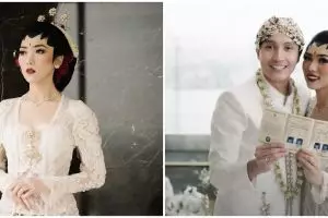 10 Momen akad nikah Isyana Sarasvati & Rayhan, penuh kebahagiaan