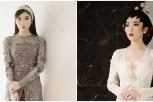 11 Gaya Isyana Sarasvati di rangkaian pranikah hingga akad, memesona