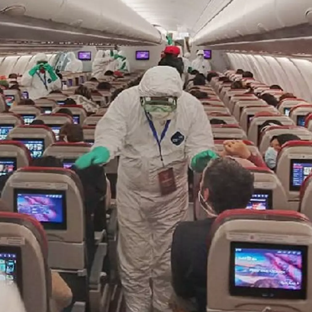 9 Potret proses penjemputan WNI dari Wuhan, China ke Indonesia