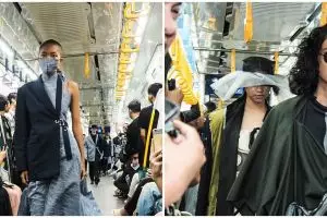 Pertama kalinya, tiga desainer ini gelar fashion show di MRT Jakarta