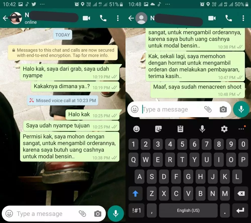 driver ojek online order fiktif alasan bikin emosi © Twitter/@PenjahatGunung